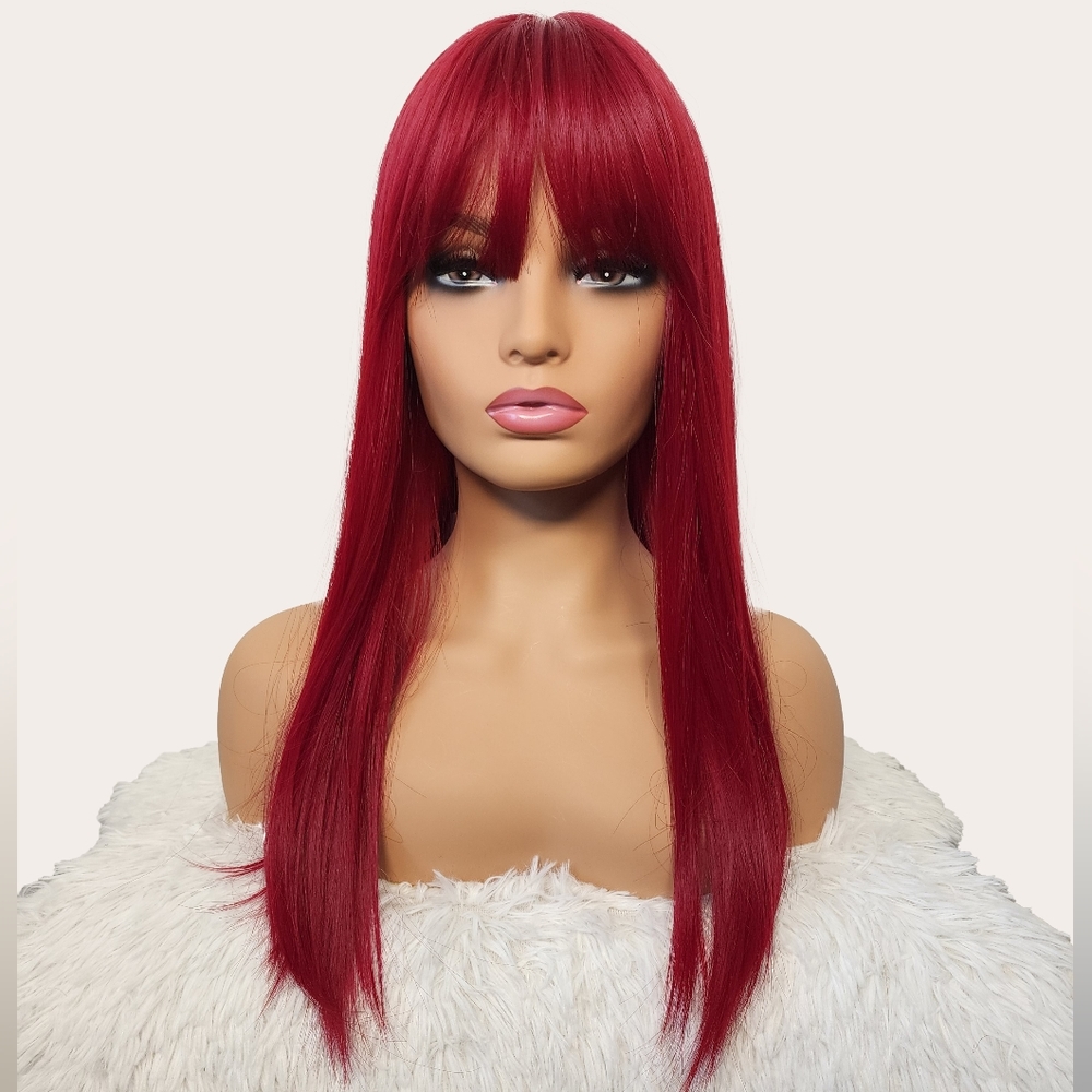 Red Synthetic Wig